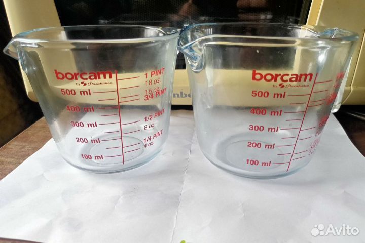 Закалённое стекло мерные кружки