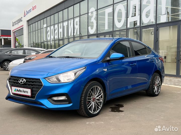 Hyundai Solaris 1.6 AT, 2018, 150 152 км