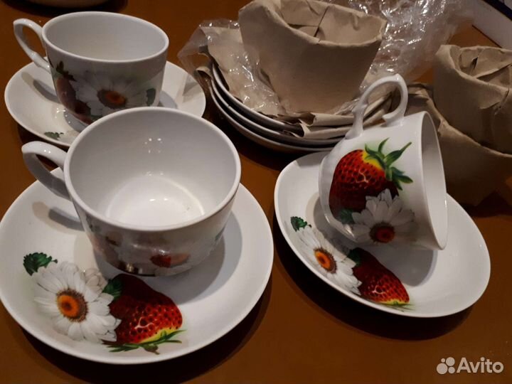 Чайный сервиз новый в коробке