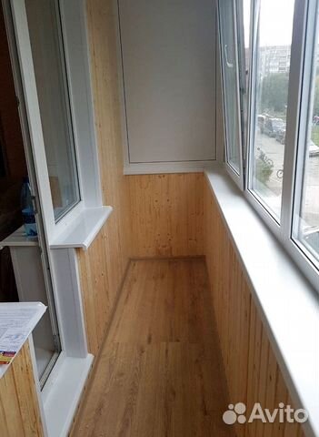 Балкон пластиковый под ключ