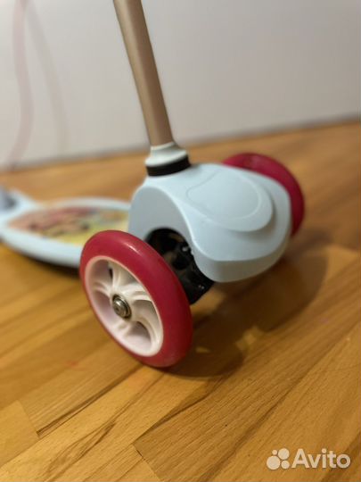 Самокат детский трехколесный reaction princess