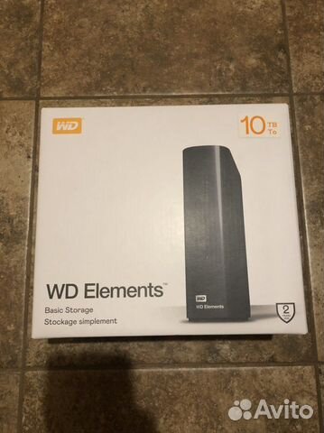 Внешний жесткий диск 10.0Tb WD Elements Desktop