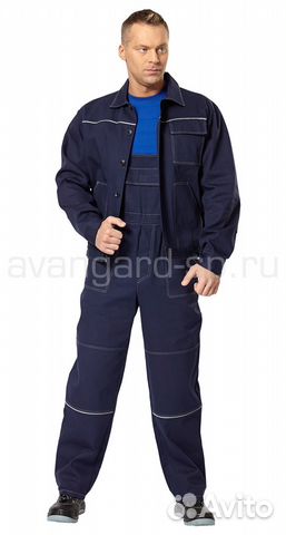 Костюм Трудовик с п/к (т.син) р.52-54 рост 5-6