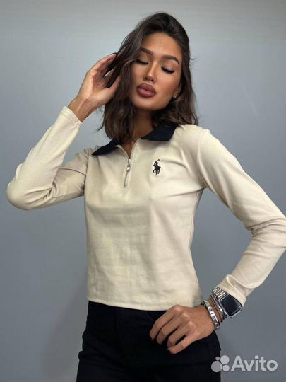 Кофта полузамок polo ralph lauren