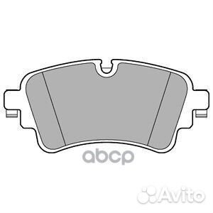 Колодки тормозные audi a4/q7 15- задние LP3240