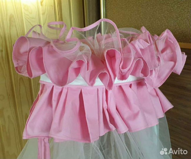 Занавеска для кроватки балдахин