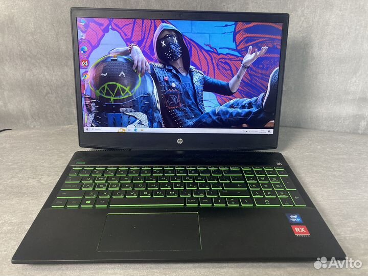 Игровой HP i5-8300H, RX560, 12Gb, SSD+HDD