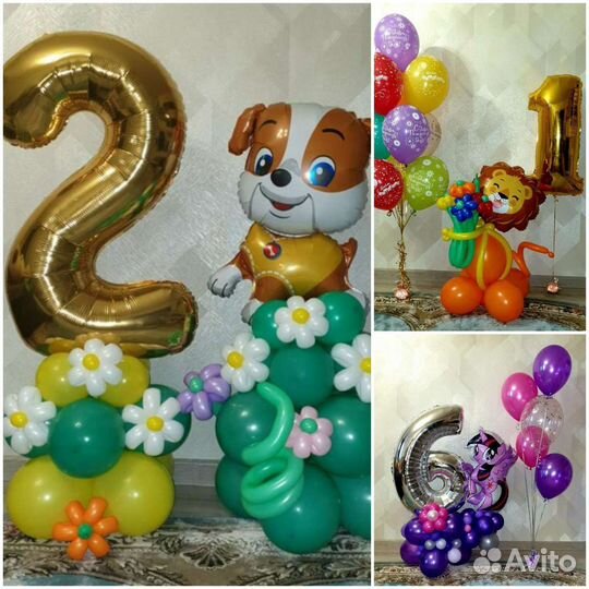 Воздушные шары. Фото зона. Оформление гелий