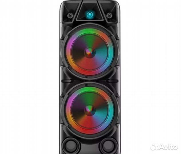 Блютуз колонка большая с беспроводным микрофоном