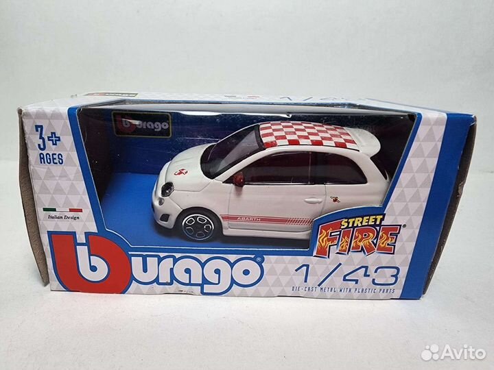 Abarth 500 Bburago 1:43