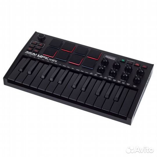 Миди клавиатура Akai PRO MPK Mini MK3 Black