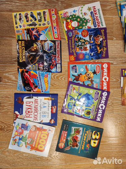 Детские Книги журналы развивашки