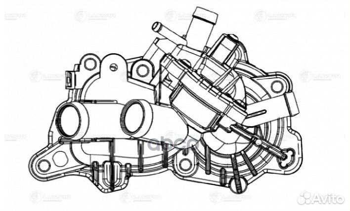 Корпус термостата VAG polo/octavia A7 13