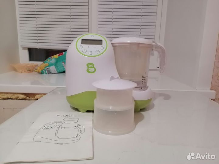 Пароварка-блендер для детского питания