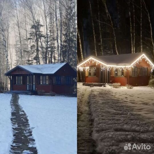 Новогоднее оформление домов