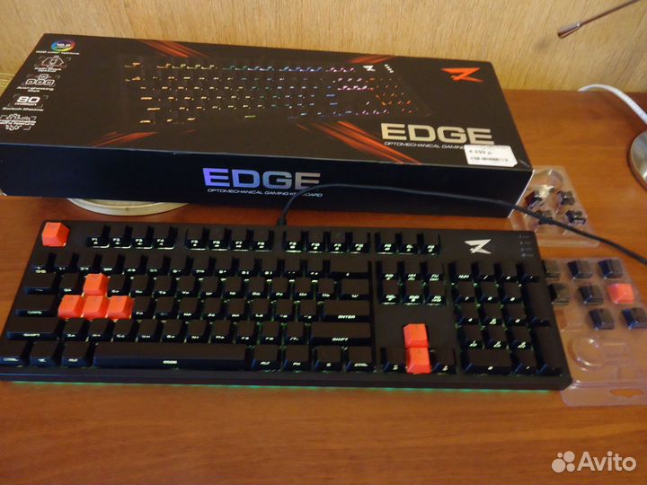 Игровая клавиатура ZET gaming Edge Optical