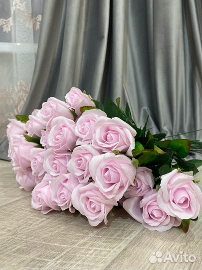 Шикарные композиции из мыльных роз