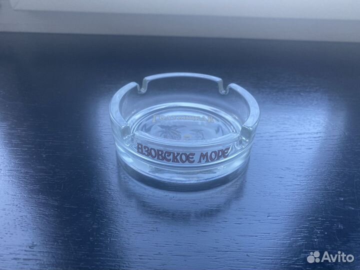 Пепельница, новая (стекло)