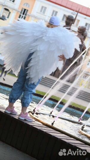 Крылья белые