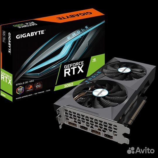 Видеокарта Gigabyte geforce rtx 3060 12 гб
