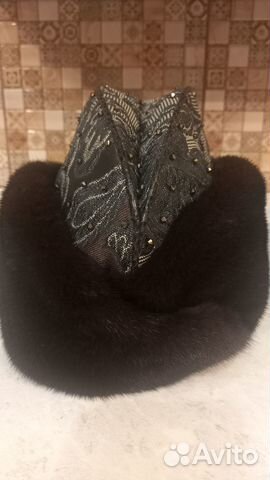 Шапка норковая новая Танго