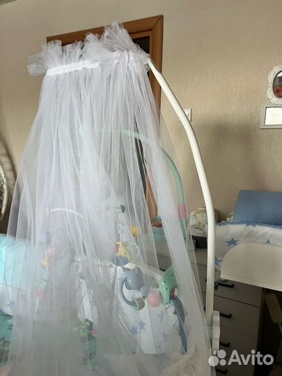 Балдахин с держателем в кроватку