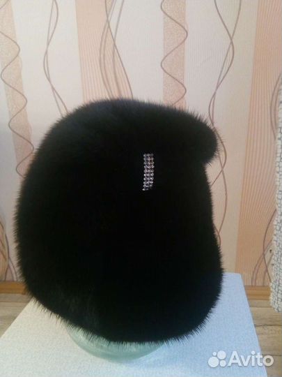 Шапка норковая женская