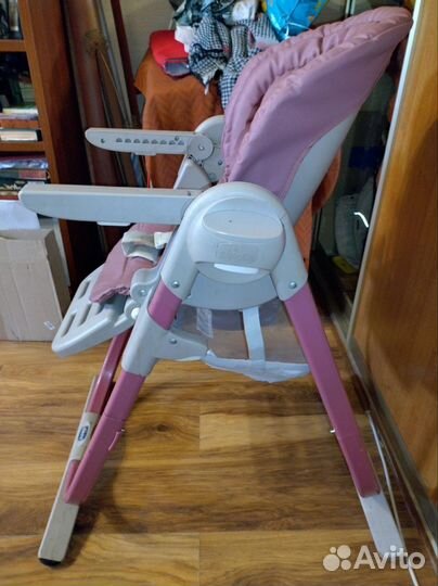 Стульчик для кормления chicco polly magic