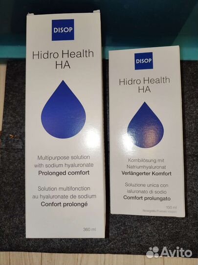 Раствор для линз Hidro Health HA