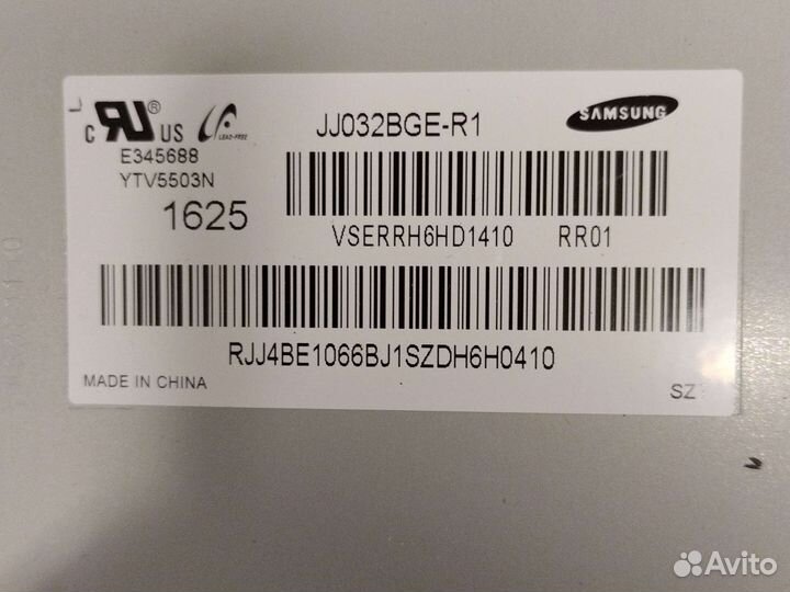 Hv320fhb-N10 для ue32j5005ak