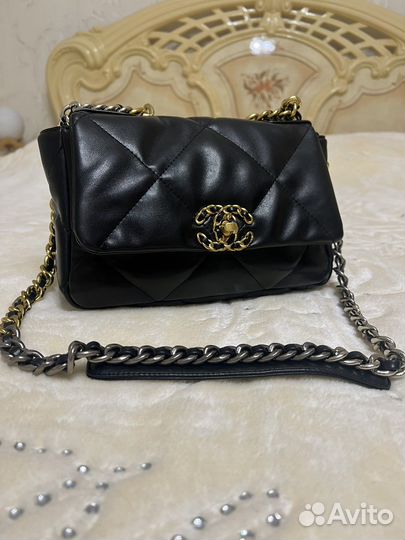 Сумка chanel натуральная кожа