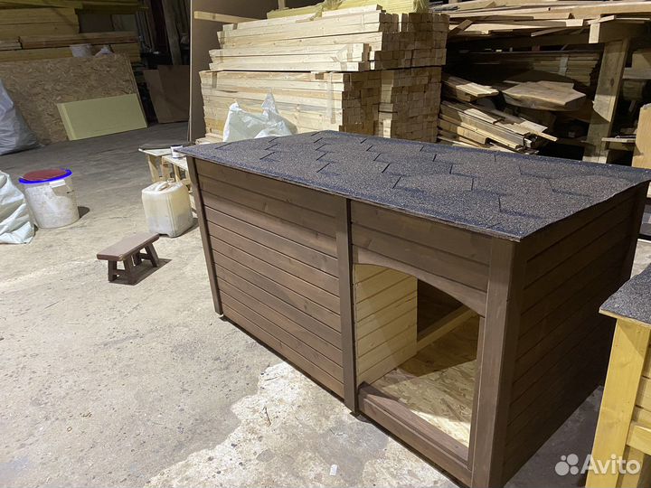 Будка для собаки утепленная