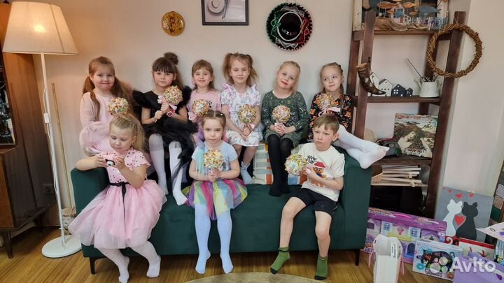 Арт-день рождения в творческой студии