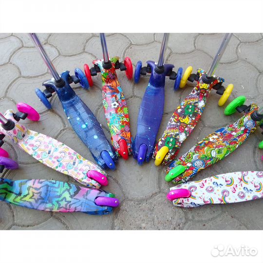 Самокат детский трехколесный