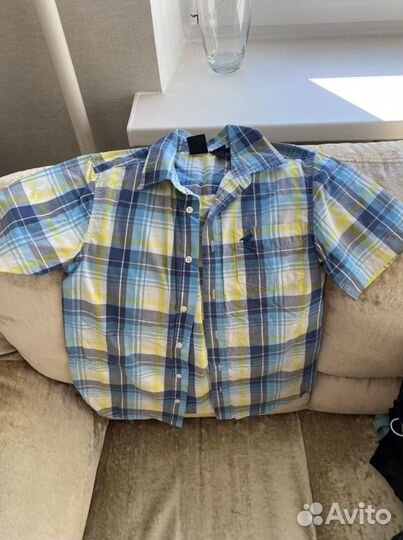 3 фирменные рубашки для мальчика