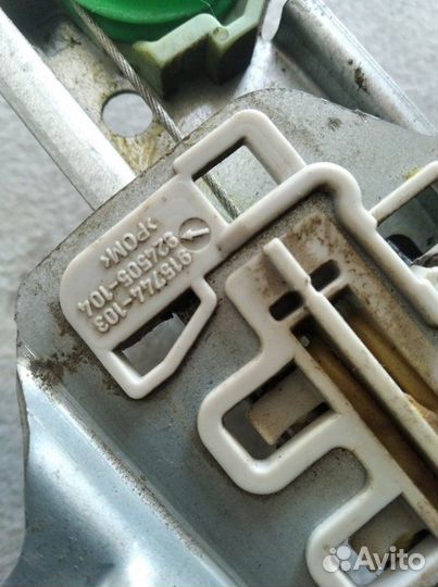 Стеклоподъемный механизм задний левый LADA Granta