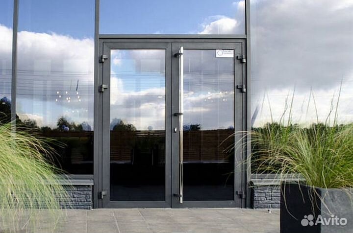 Окна алюминиевые новые