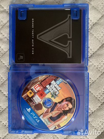 Gta 5 ps4 диск