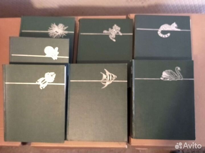 Книга Жизнь животных комплект 7 книг