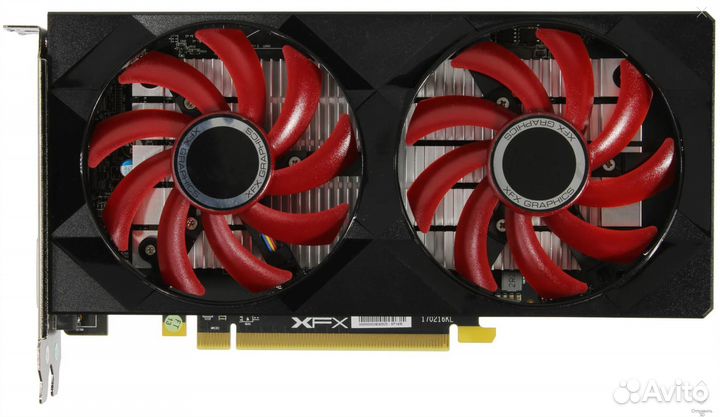 Видеокарта XFX Radeon RX 550 4GB (RX-550P4PFG5)
