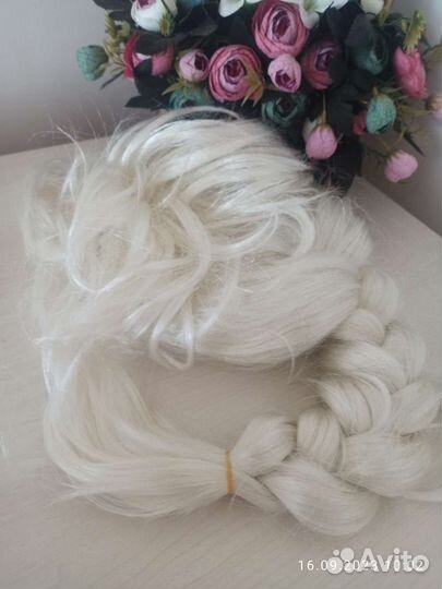 Парик для Эльзы, детский