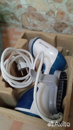 Отпариватель ручной Kitfort кт-916-1 голубой