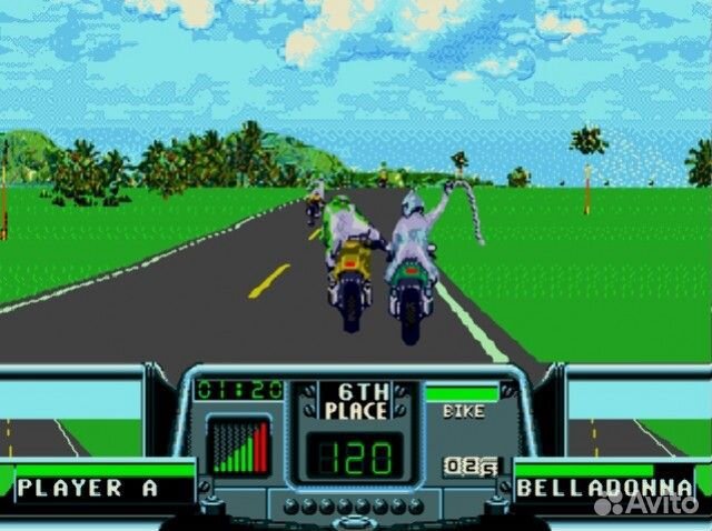 Игра Sega: Road Rash