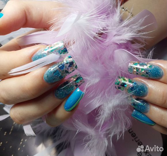 Маникюр,педикюр,гель-лак,наращивание