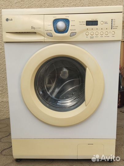Стиральная машина бу lg 5 кг