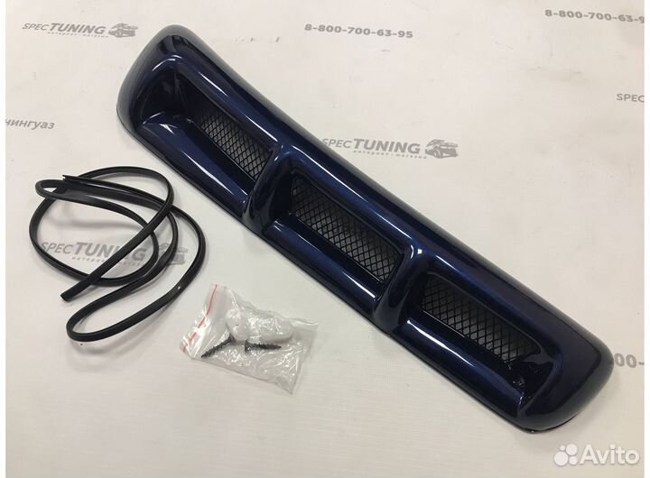 Воздухозаборник УАЗ 3163 Патриот цвет синий