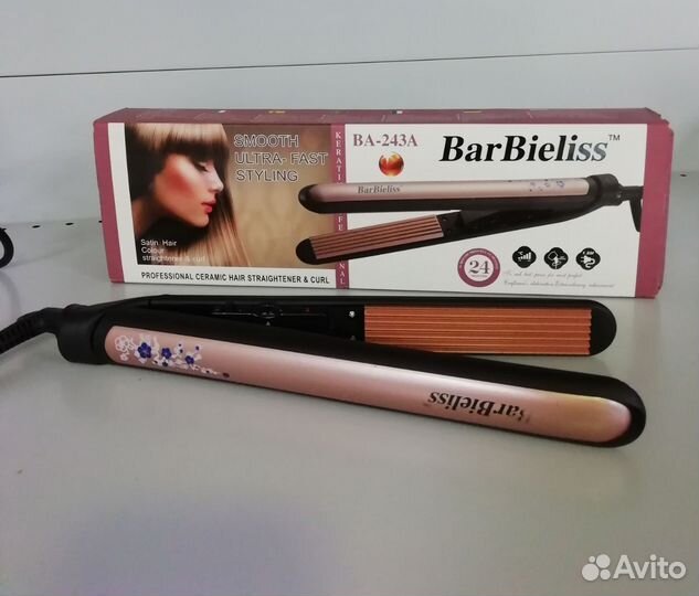 Электрощипцы Гофре для укладки волос Barbieliss BA