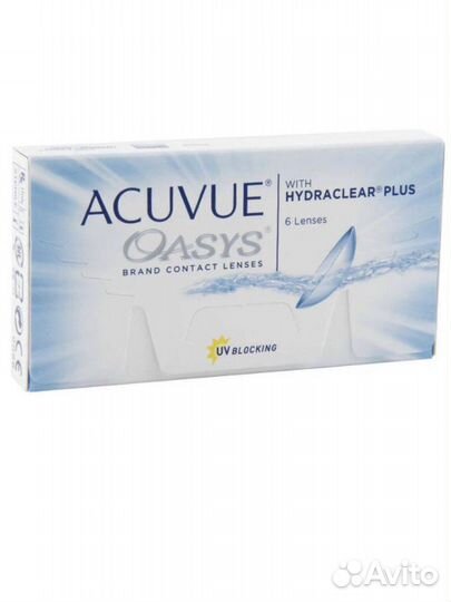 Линзы контактные acuvue