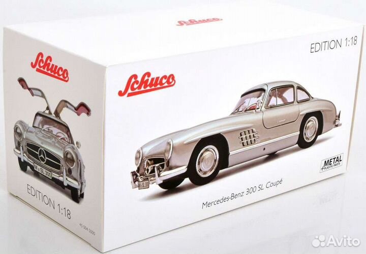 Mercedes 300 Sl Gullwing 1954 1:18 Schuco