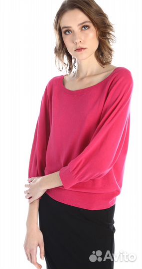 Блузка, кофта, MaxMara, шелк и лен, р.М и L